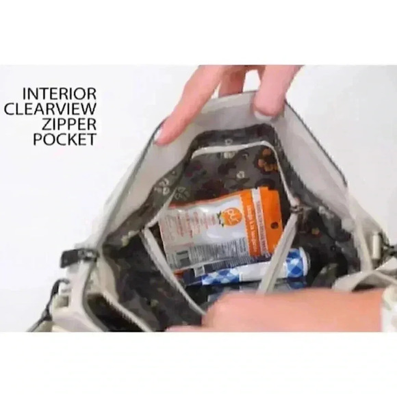 LUG Huddle Shoulder Bag / Purse/ Handbag - Metallic Pearl - Picture 14 of 15